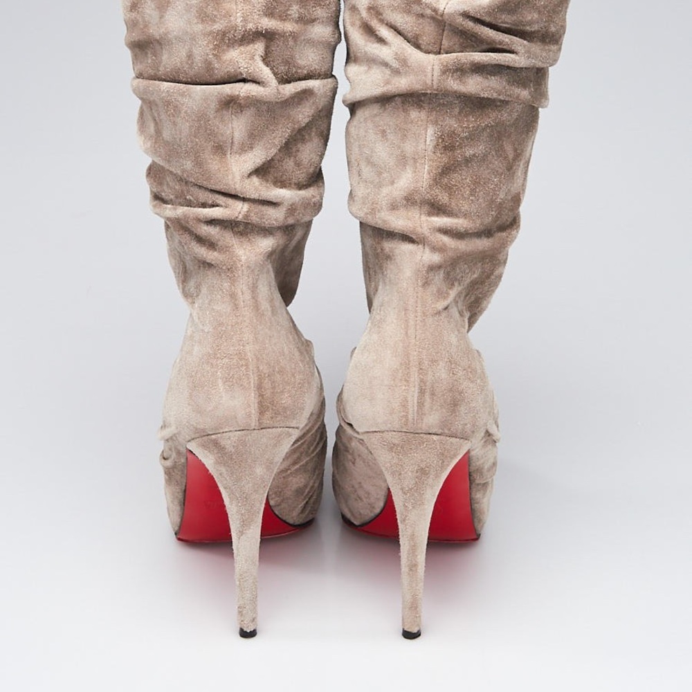 Christian Louboutin Slouch Boot Piros